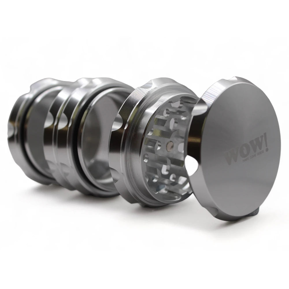 Wow Grinder 60x60mm Silver