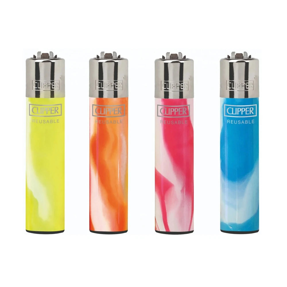 Clipper lighter Marble Effect