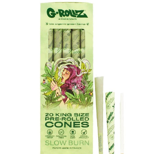 G-rollz Organic 20 Pack Cones
