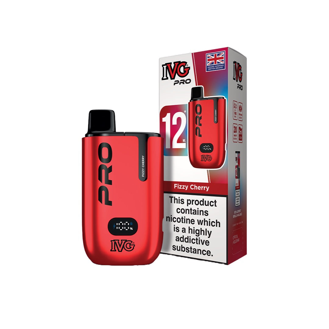 I VG Pro 12 Prefilled Pod Vape Kit 10000 Puffs 20mg From £8.25