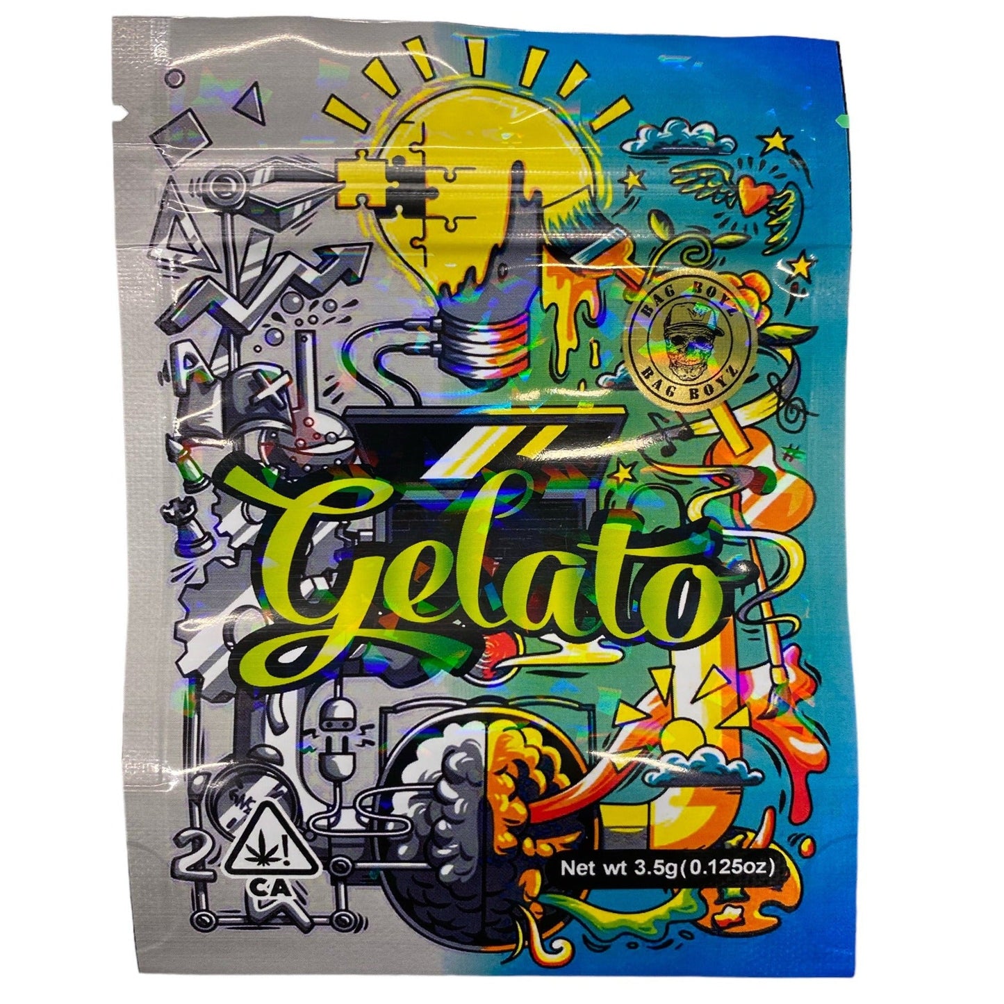 Gelato Mylar Bags