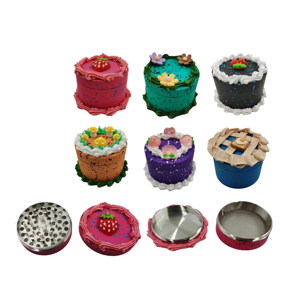 Cake Grinder Metal 4 Part 63mm