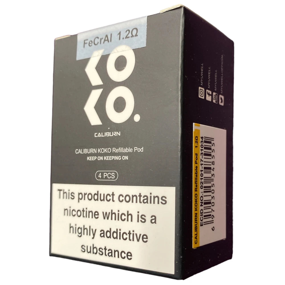 Caliburn Koko pod 1.2Ohm