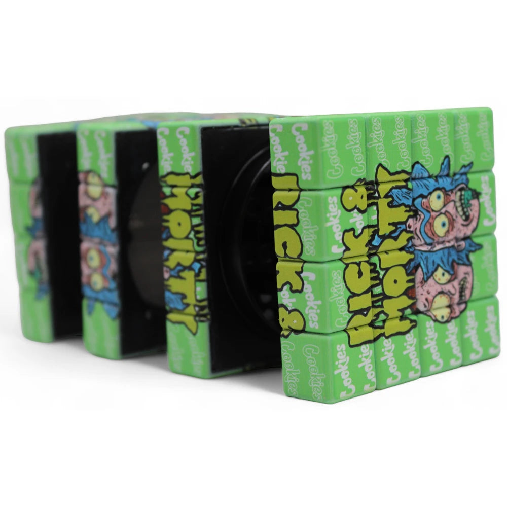 Cube Grinder Green 60x60mm