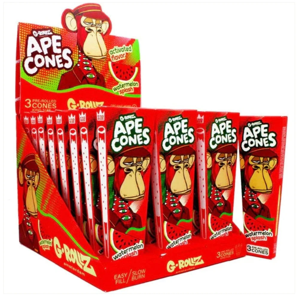 g-rollz ape cones watermelon splash