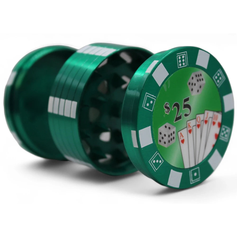 Poker Chip Green 50x35mm