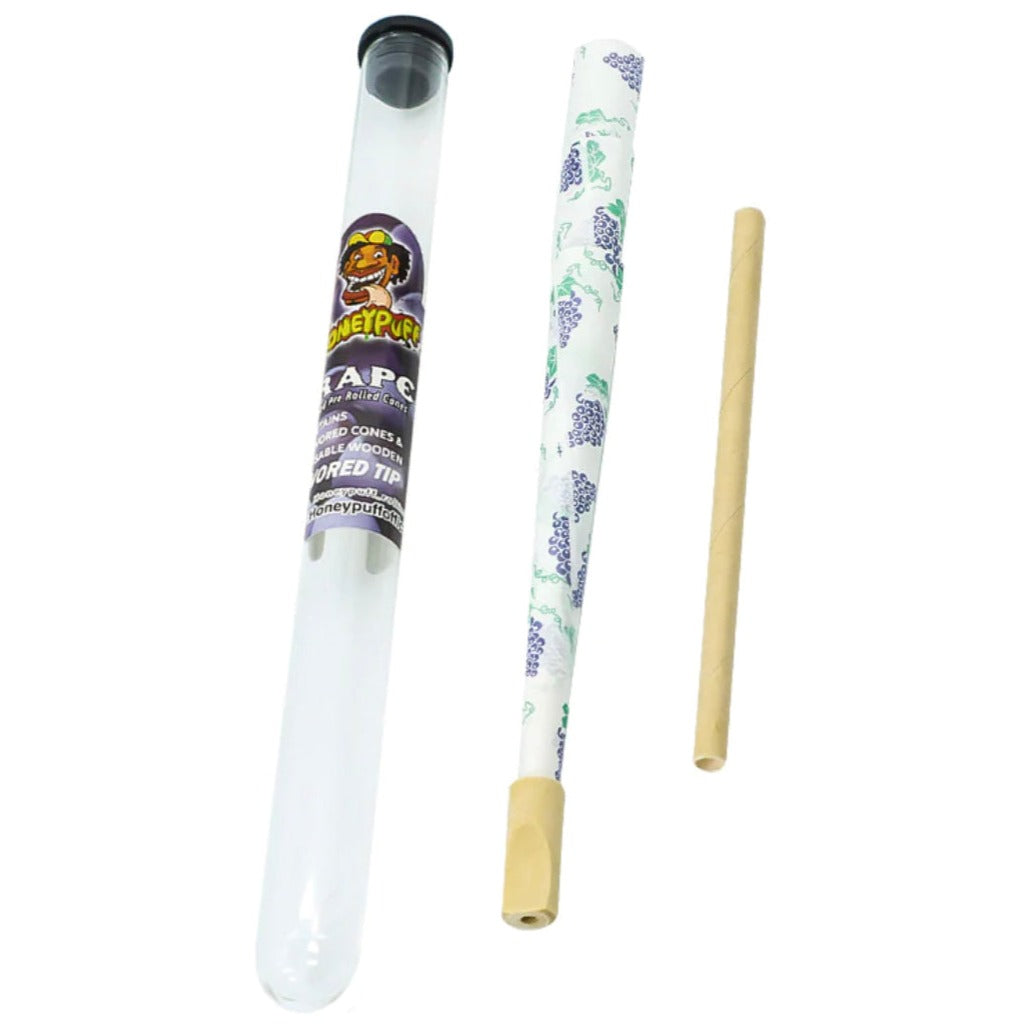 Honey Puff Pre-rolled Cones With Wooden Tip, As Low As £1.58