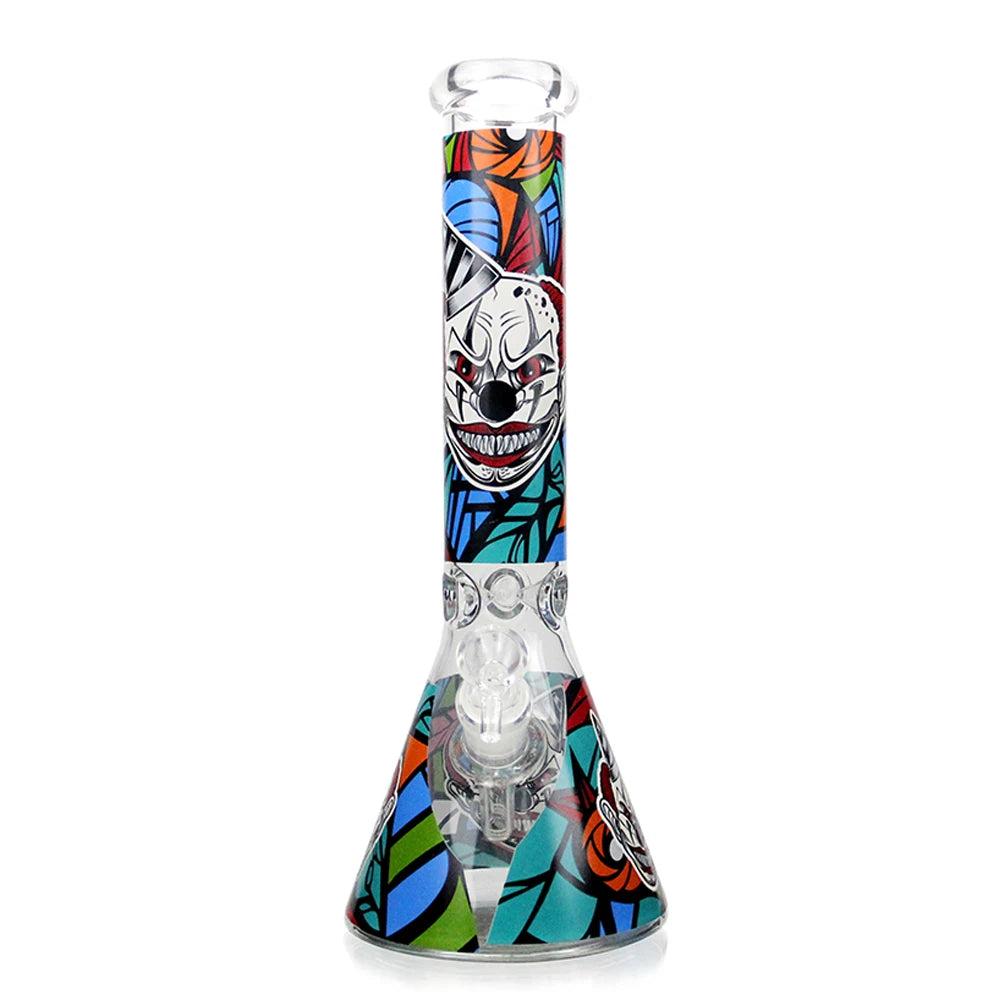 KILLER CLOWN Ice Pinch Glass Waterpipe