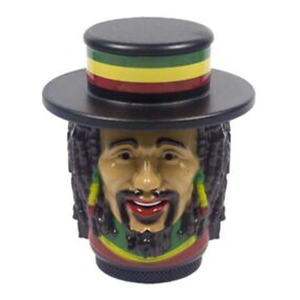 Rasta Man In Hat 4 Part 40mm Grinder