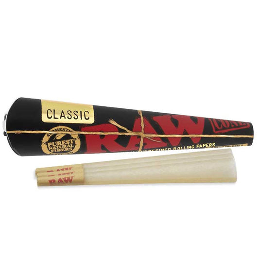 raw black three pack pre rolled cones 