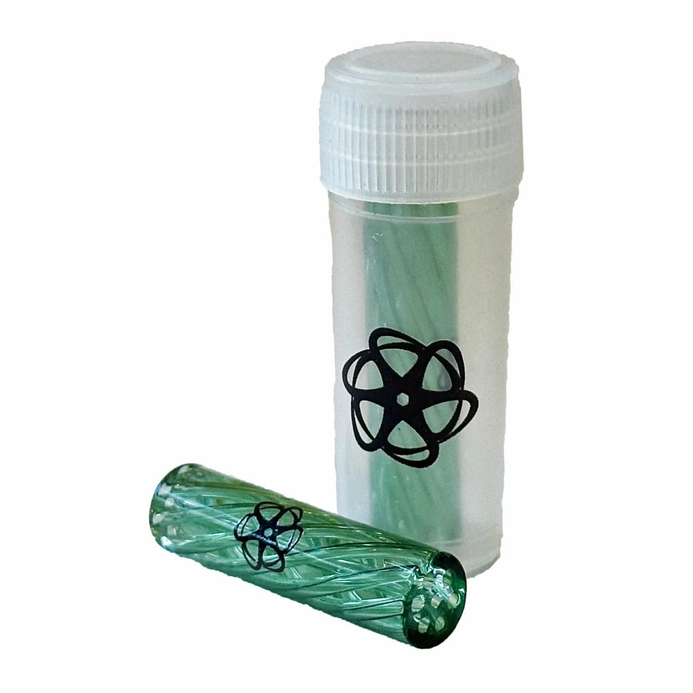 Twisted 8mm Green Glass AIRFLOW Filter Tips
