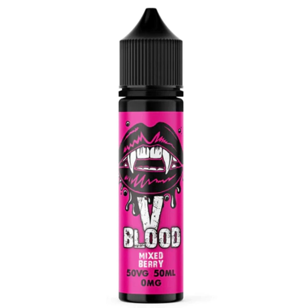 v blood e liquid  mix berry 50ml 50/50 mix