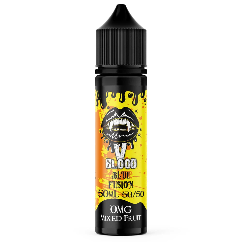 v blood e liquid  mix fruit fusion 50ml 50/50 mix