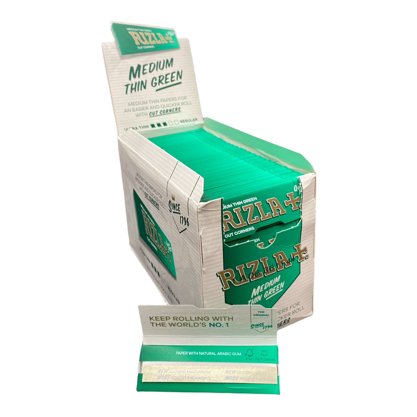 Rizla Green Regular