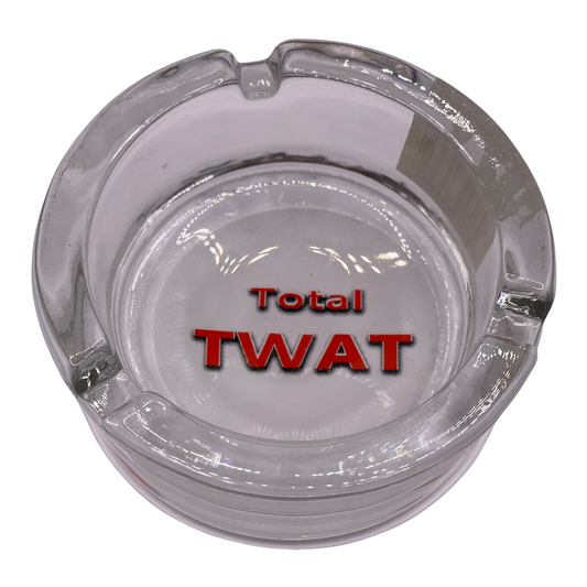 Twat Glass Ashtray