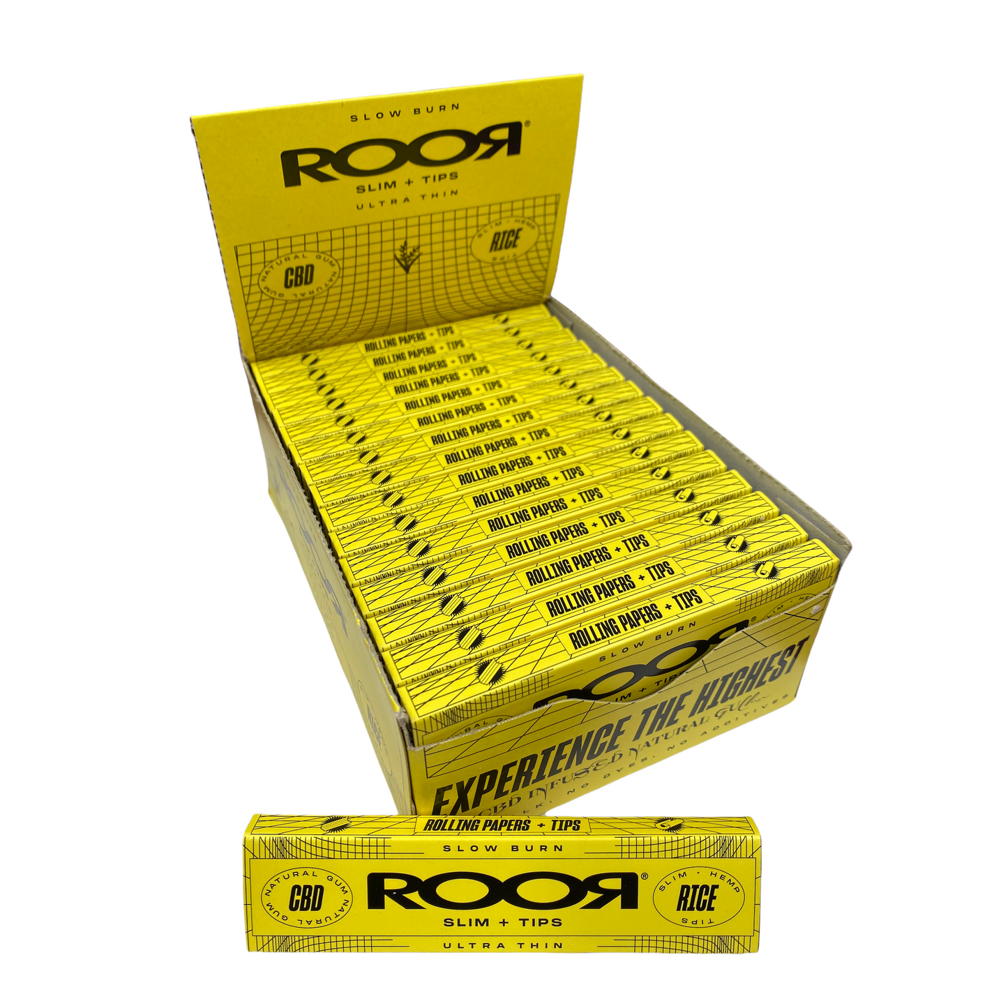 CBD Roor Rice Paper With Roach