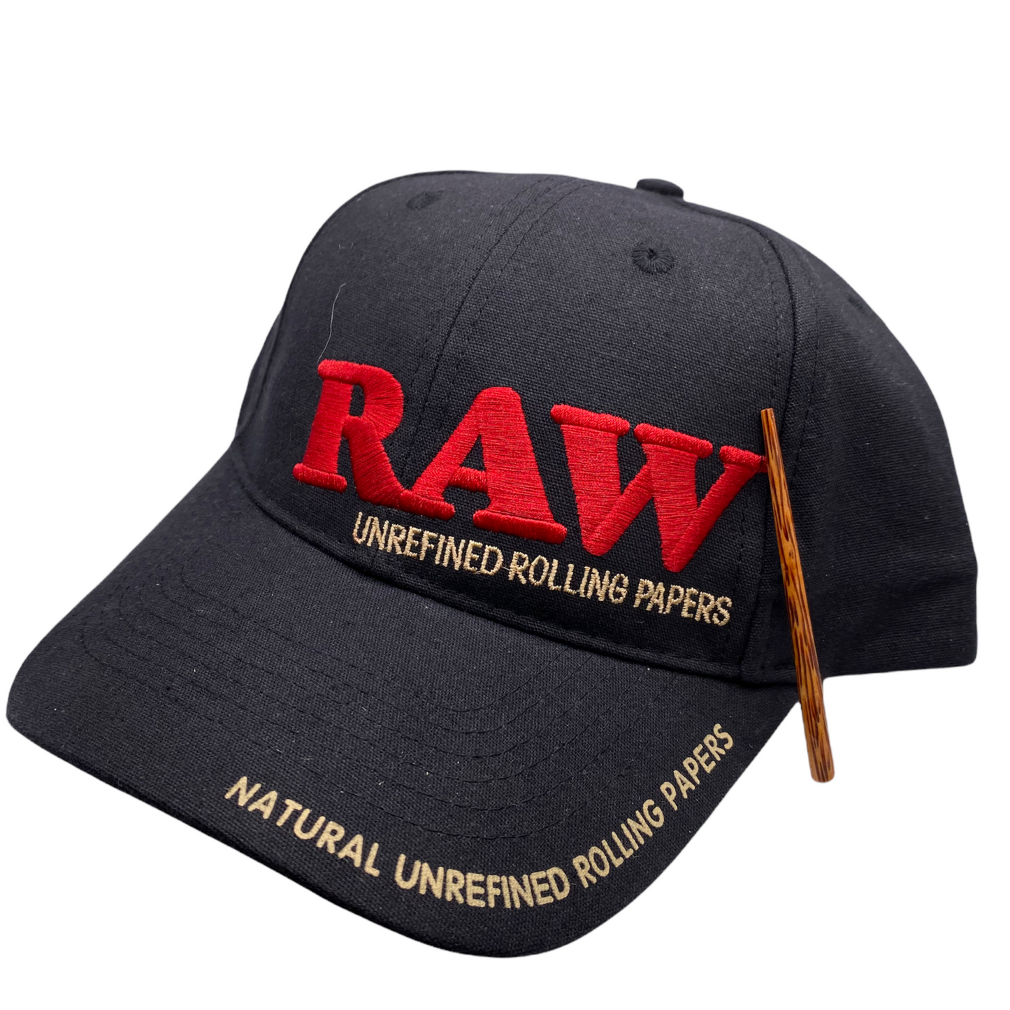 Raw Black Hat With Poker