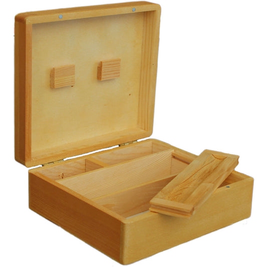 Wooden Rolling Box Large