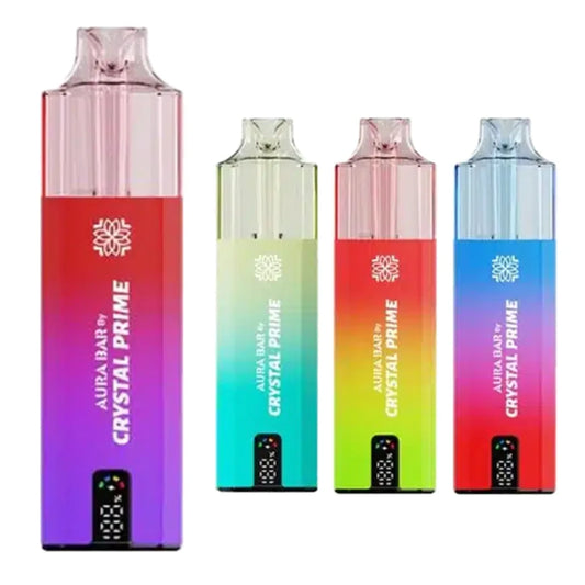 Crystal Prime Aura Bar 10K Disposable Vape £7.98