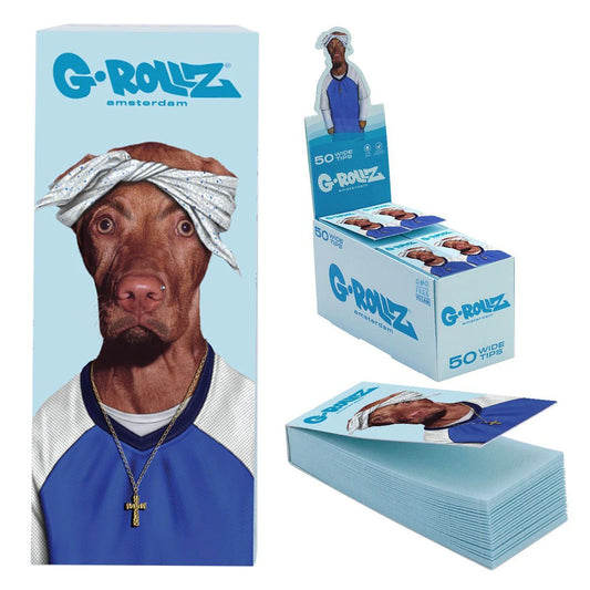 G Rollz Filters PETS ROCK BLUE TWO RAP