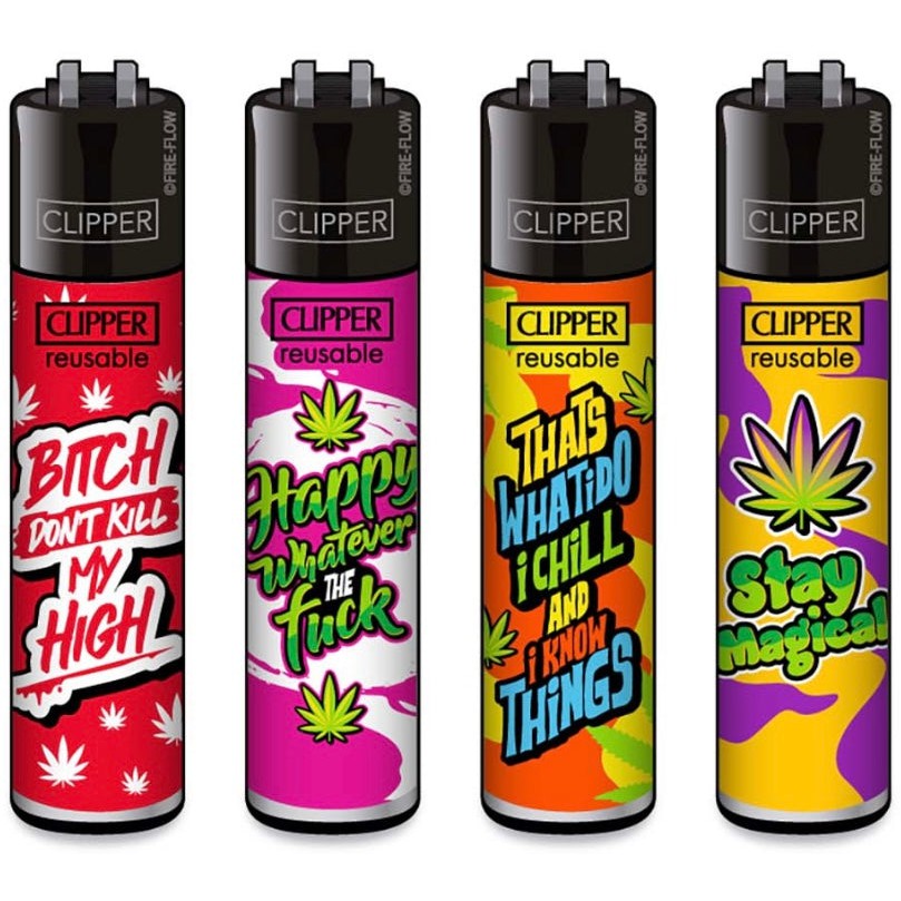 Clipper Lighter Happy
