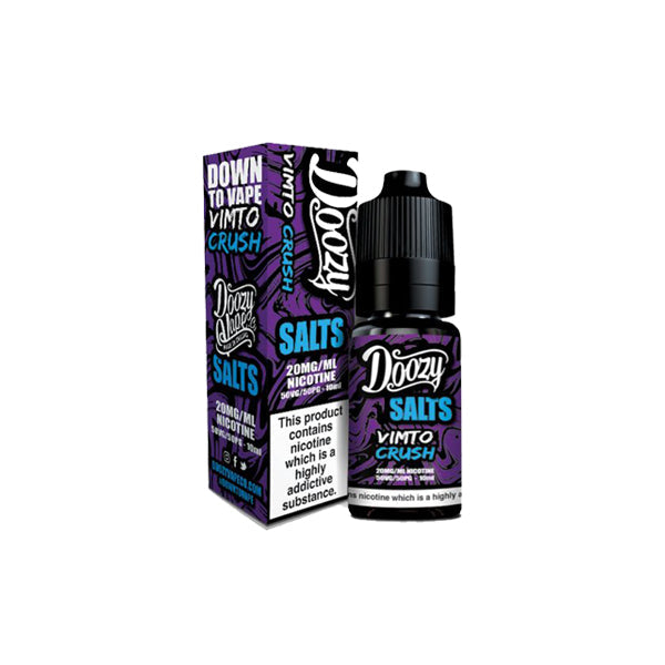 Doozy Vape Co 10mg Nic Salt From £2.31 vimto crush