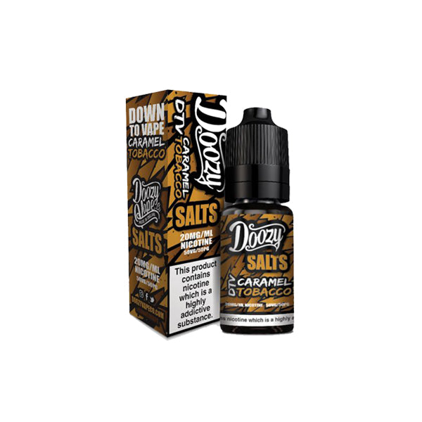 Doozy Vape Co 10mg Nic Salt From £2.31 caramel tobacco