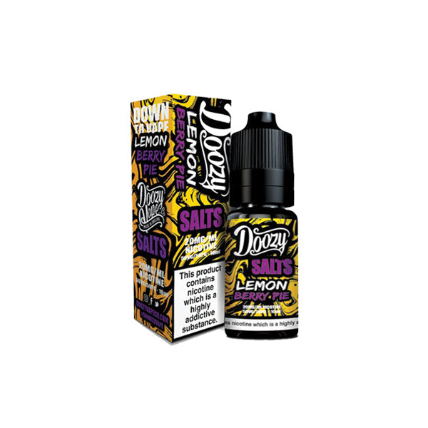 Doozy Vape Co 10mg Nic Salt From £2.31 lemon berry pie 