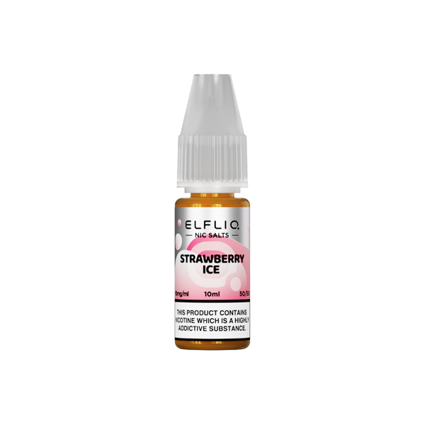 ELFLIQ By Elf Bar 10mg Nic Salt From £2.18 strawberry ice 