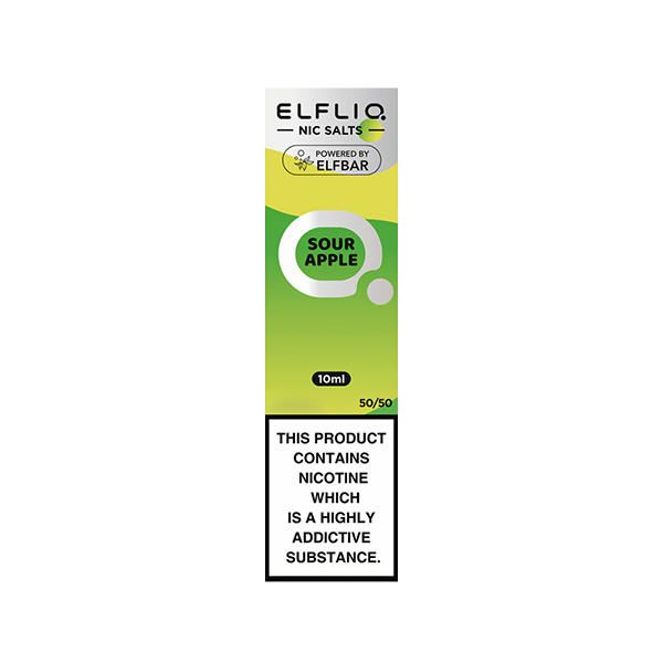 ELFLIQ By Elf Bar 10mg Nic Salt From £2.18 sour apple