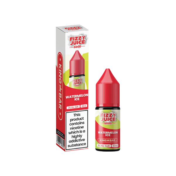 Fizzy Juice King Bar 10mg Nic Salts from £1.80 watermelon ice 