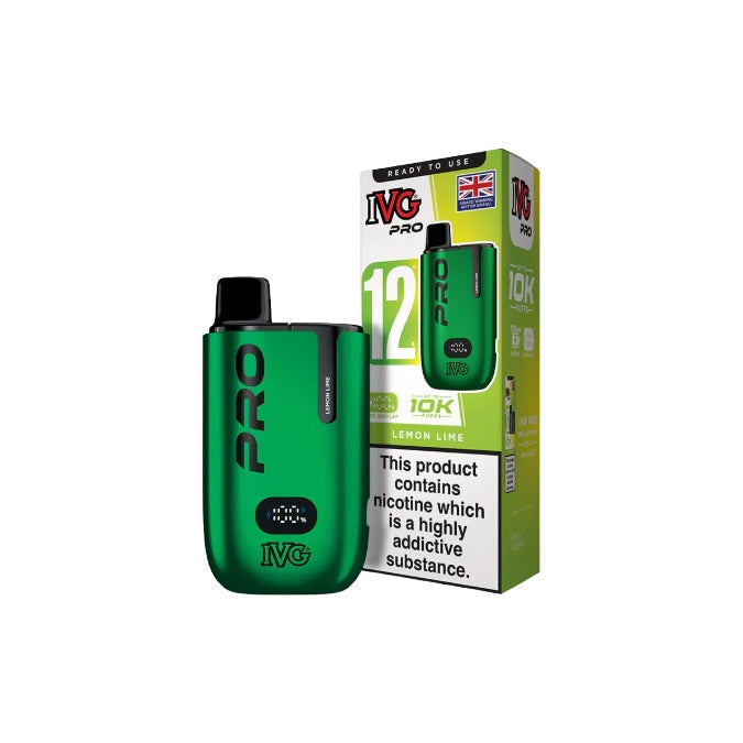 IVG Pro 12 Prefilled Pod Vape Kit 10000 Puffs 10mg  From £8.25