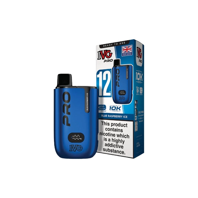 IVG Pro 12 Prefilled Pod Vape Kit 10000 Puffs 10mg  From £8.25