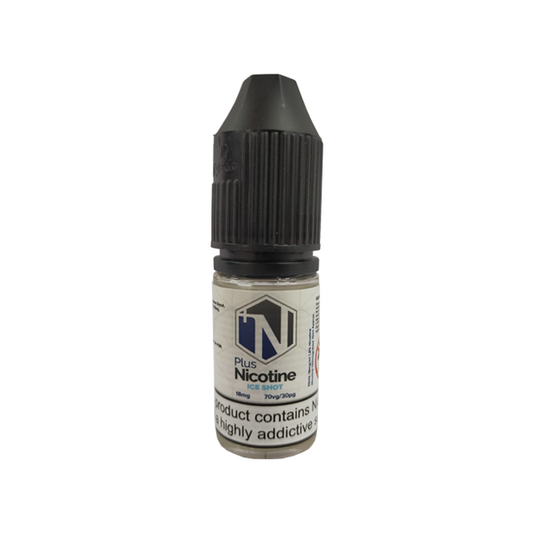 18mg Plus Nicotine Ice Nicotine Shot 10ml (70VG) From 86p