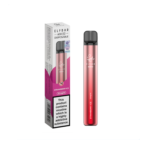 ELF Bar 600 V2 Disposable Vaping From £3.54