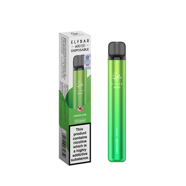 ELF Bar 600 V2 Disposable Vaping From £3.54