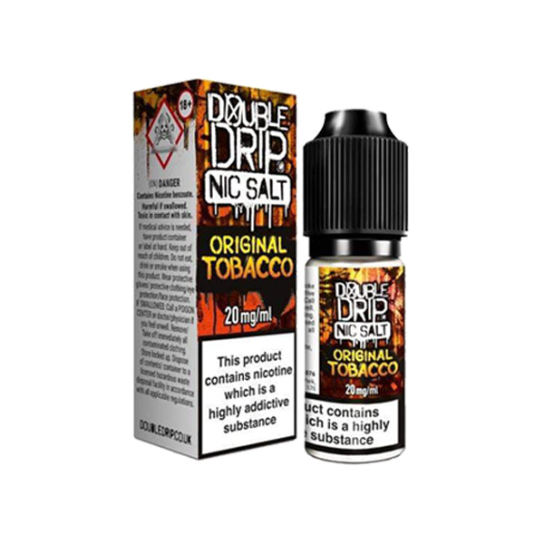 Double Drip 20mg Nic Salts From £2.31 original tobacco