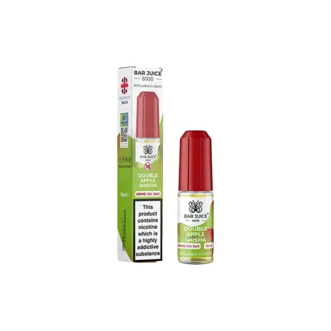 20mg Bar Juice 5000 Nic Salts 10ml (40VG/60PG)