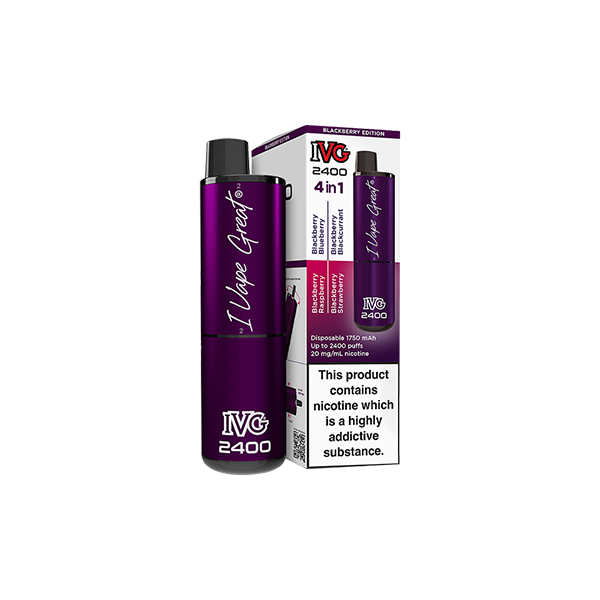 20mg I VG 2400 Disposable Vapes 2400 Puffs - 4 in 1 Multi-Edition From £11.16