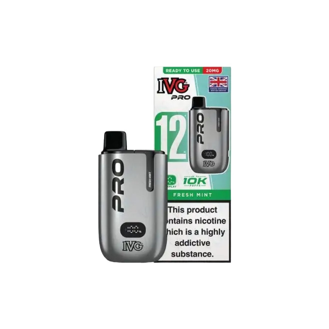 I VG Pro 12 Prefilled Pod Vape Kit 10000 Puffs 20mg  From £8.25
