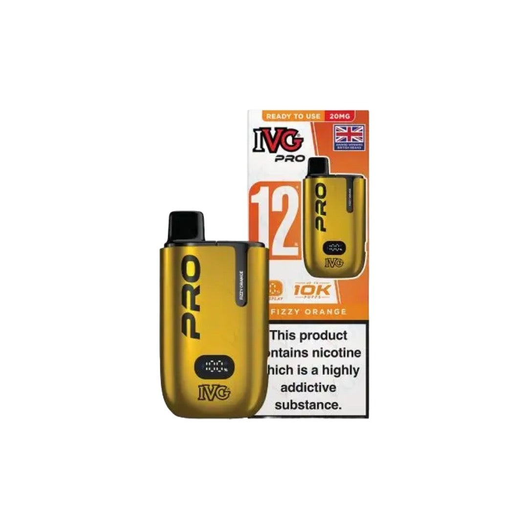 I VG Pro 12 Prefilled Pod Vape Kit 10000 Puffs 20mg  From £8.25
