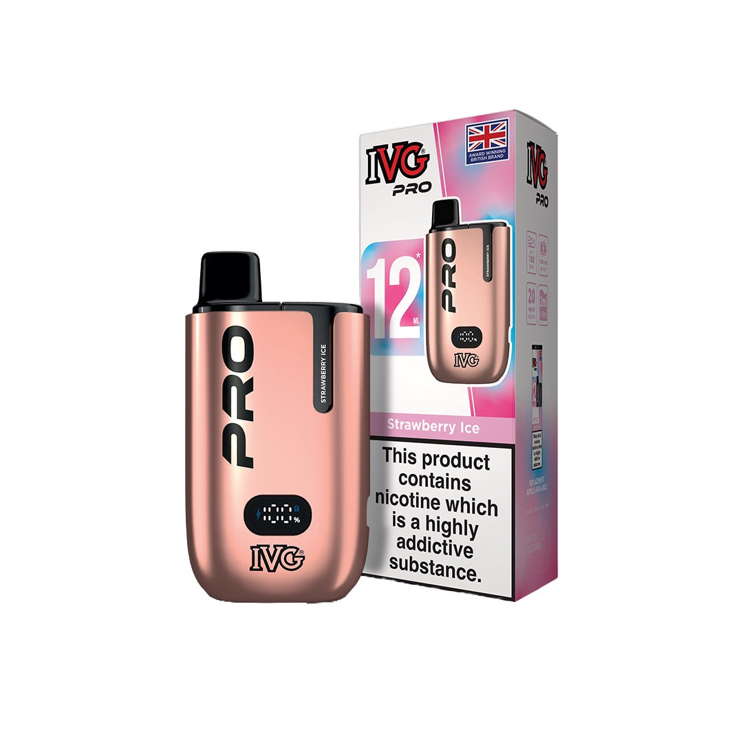 20mg I VG Pro 12 Prefilled Pod Vape Kit 10000 Puffs