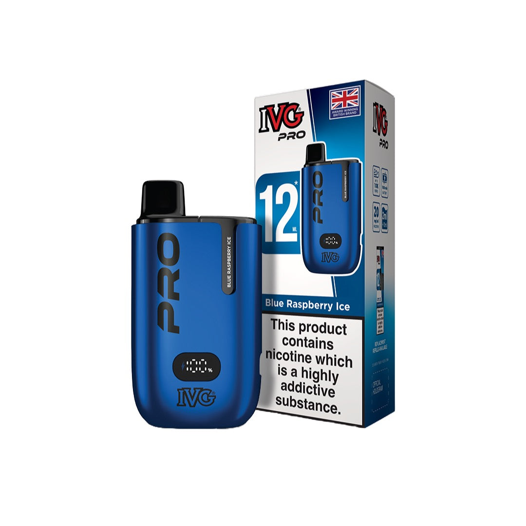 I VG Pro 12 Prefilled Pod Vape Kit 10000 Puffs 20mg  From £8.25