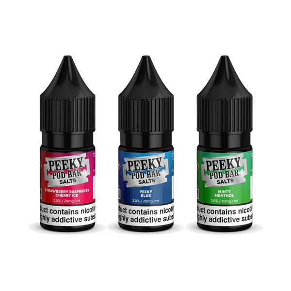 Peeky Blenders Pod Bar 20mg Nic Salts From £2.18