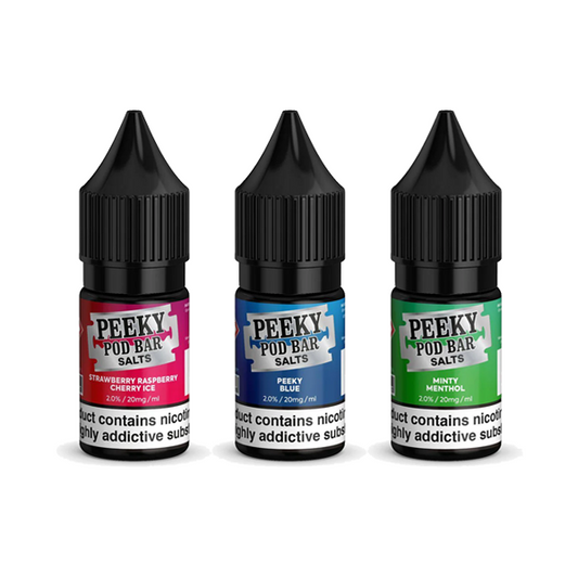 Peeky Blenders Pod Bar 20mg Nic Salts From £2.18