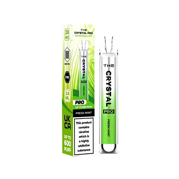 Crystal Pro Disposable Vape From £3.84