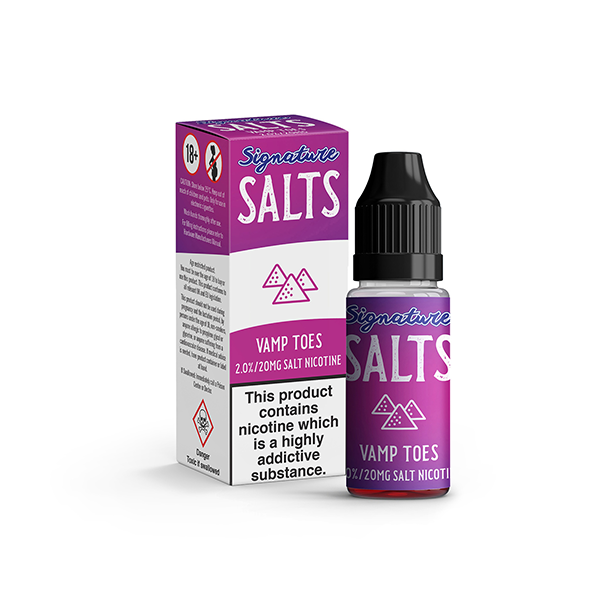 Signature Salts By Signature Vapours 20mg Nic Salt (50VG/50PG) (BUY 1 GET 1 FREE)