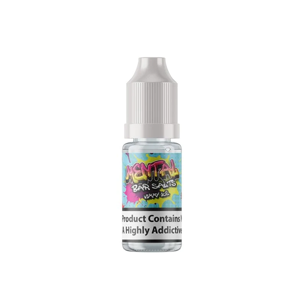 Mental Bar Salts By Signature Vapours 10mg Nic Salt From £2.18