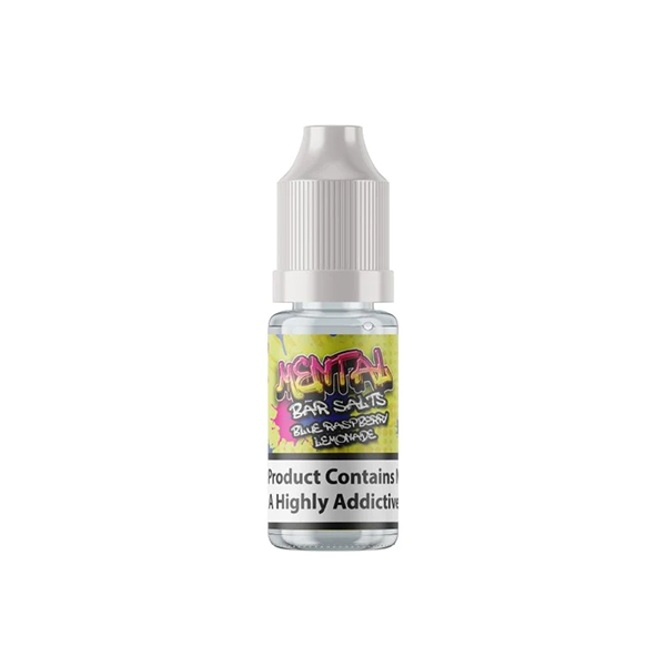 Mental Bar Salts By Signature Vapours 20mg Nic Salt From £2.18