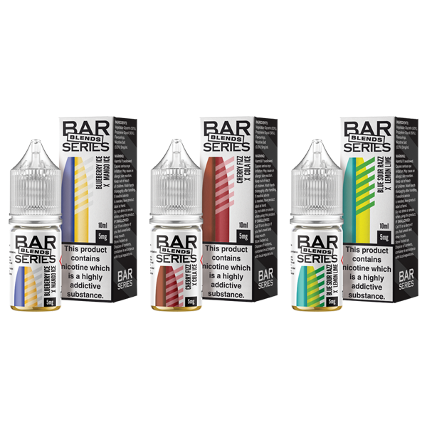 Bar Series Blends 5mg Nic Salts From £1.80